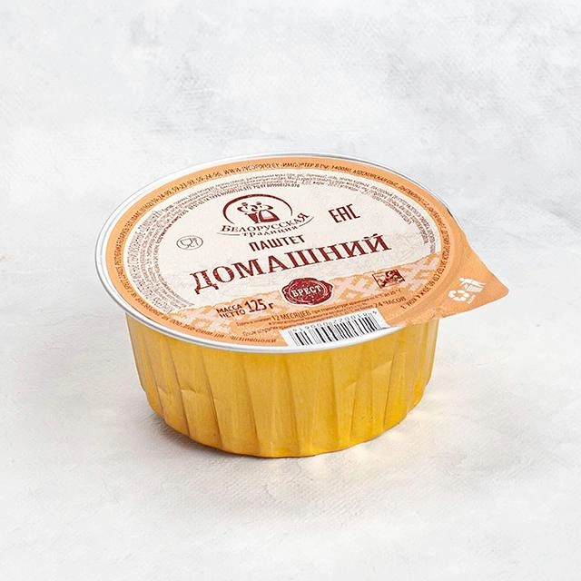 Паштет "Домашний" консервы мясн. 125г Инко-Фуд