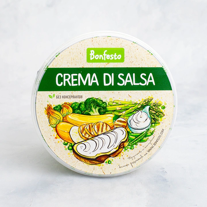 Сыр мягкий сливочный "CREMA DI SALSA 70% 500г Туровский МК