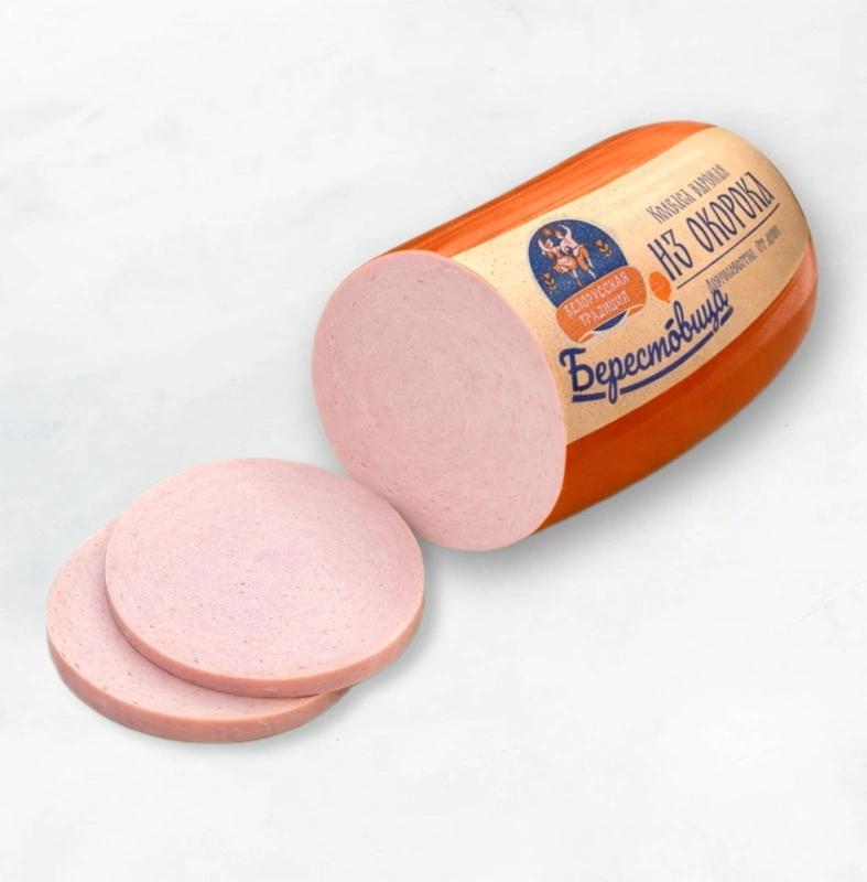 Колбаса вар. БЕРЕСТОВИЦА из окорока (дуга) ТУ в/с 1/1.5  Инко-Фуд