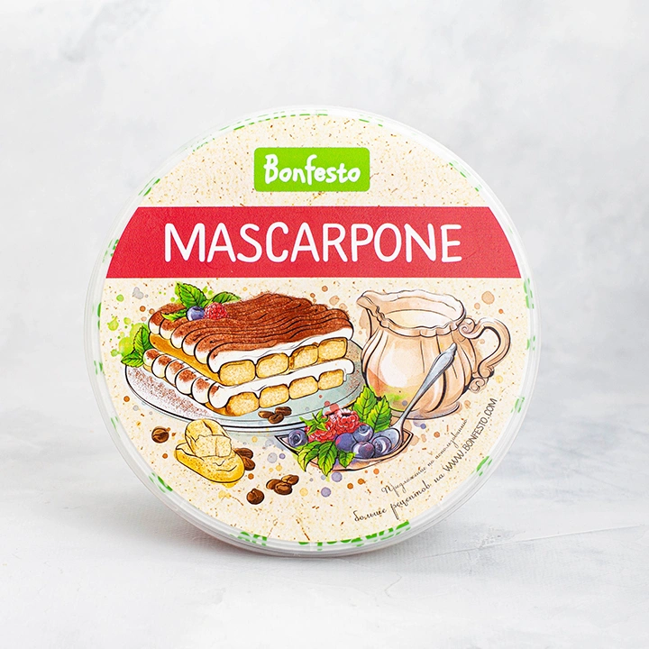 Сыр мягкий "Маскарпоне" 78% 250г Туровский МК