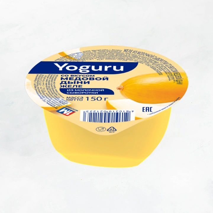 Желе Yoguru дыня на основе сыворотки 150г Минский1