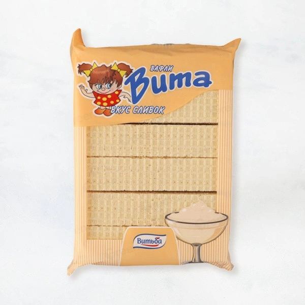 Вафли "Вита" 143г вкус сливок Витьба