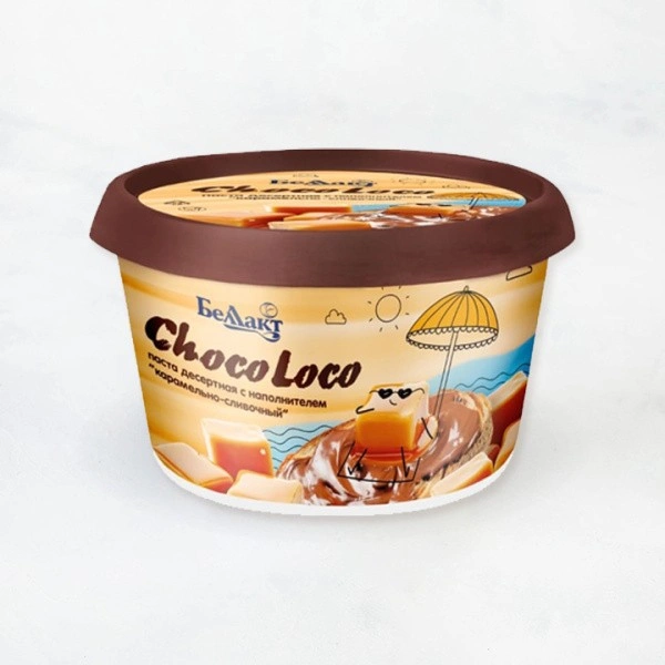 Паста десертная "Карамельно-сливочная" 25% 250г ChocoLoco Беллакт