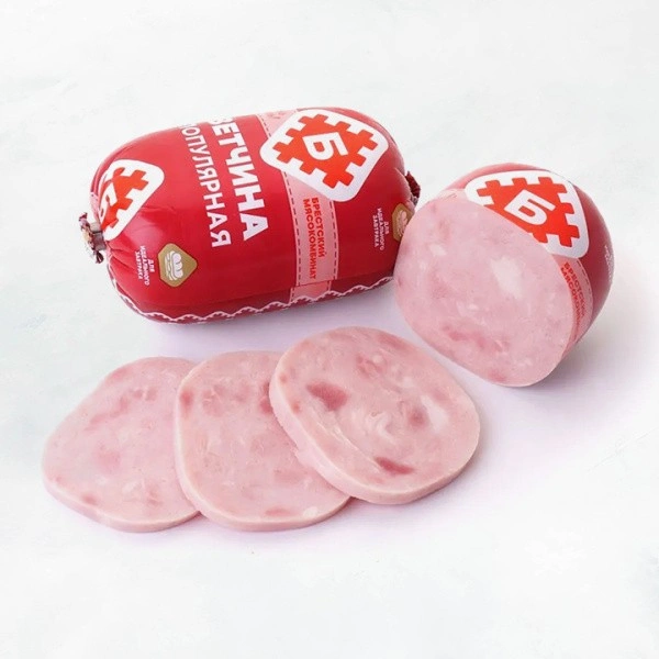 Ветчина Популярная вар. мясн. рубл. Брестский МК