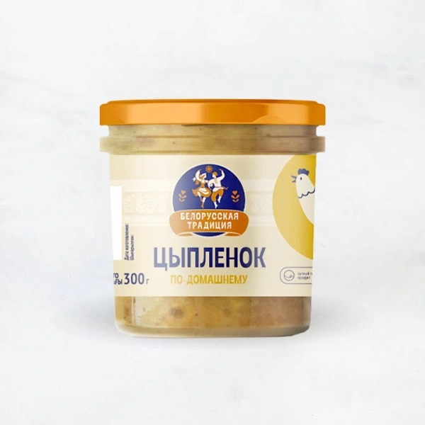 Цыпленок по- домашнему конс. мясн. кусковые 300г Инко-Фуд