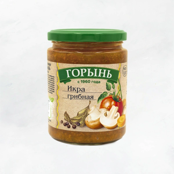 Икра Грибная 420мл/430г РБ Горынь
