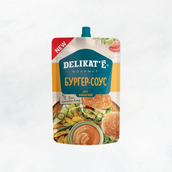 Соус майонезный "Бургер-соус" 210г Дой-Пак КАМАКО