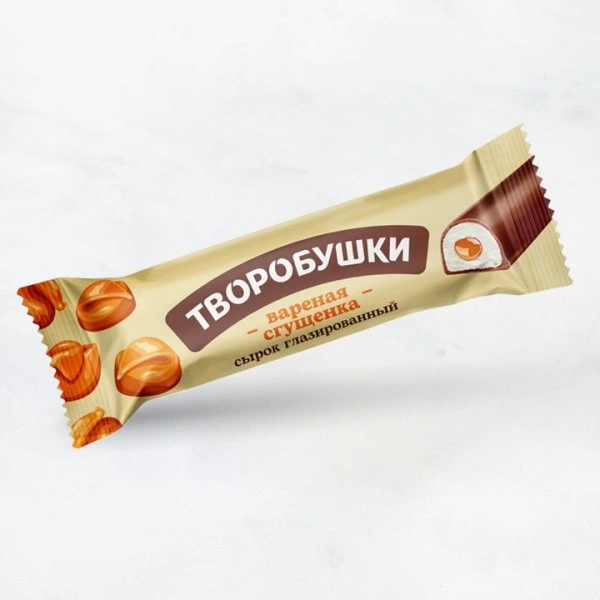 Сырок ТВОРОБУШКИ Молоко сгущенное 20% 40г Савушкин