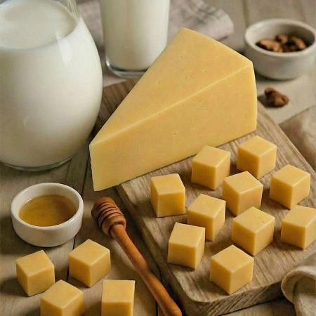 Сыр Алиса со вкусом топл молока 50% Молочный мир