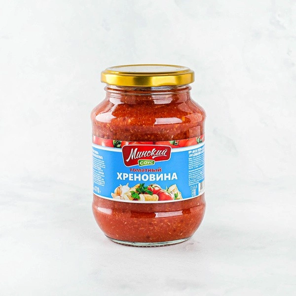 Соус томатный "Минский хреновина" 470г ст.банка КАМАКО