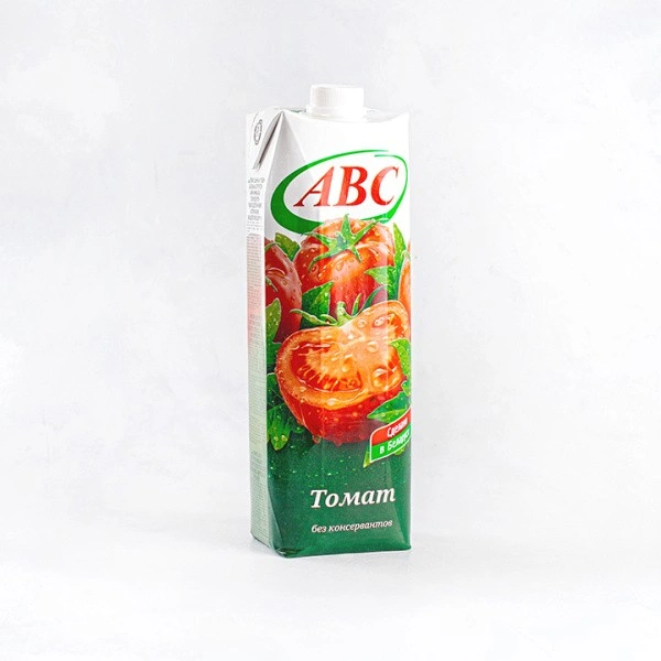 Сок Томатный с солью 100% 1л АВС