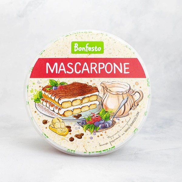 Сыр мягкий "Маскарпоне" 78% 250г Туровский МК