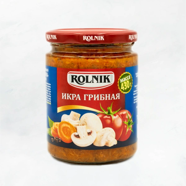 Икра Грибная 420мл/430г РБ Рольник