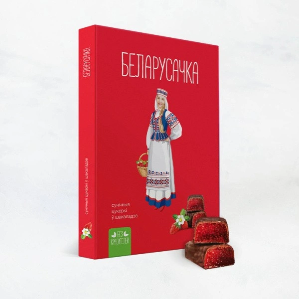 Набор конфет Беларусочка/Земляничные 290г/10 шт Красный пищевик