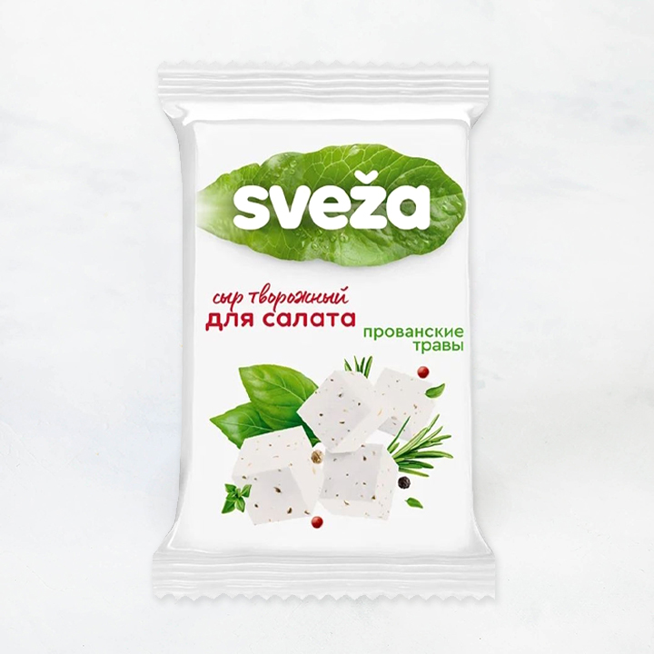 Сыр твор. для салата Sveza 50% 250г Прованские травы (Савушкин продукт)