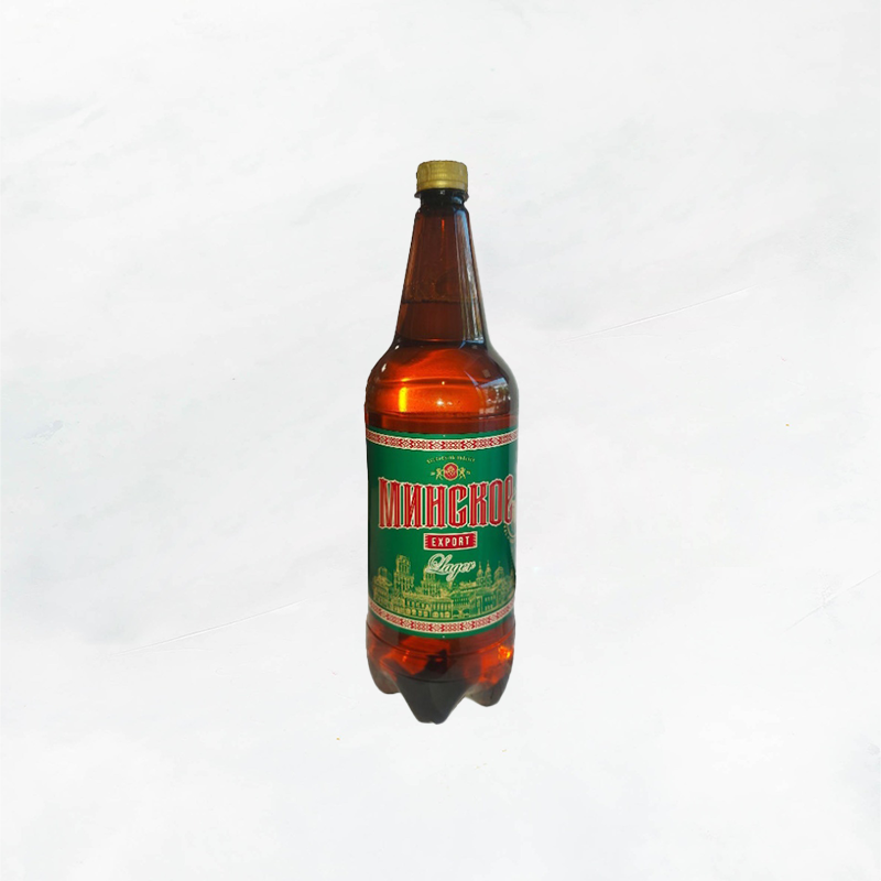 Пиво Минское 1,5л (алкоголь 4,6%) ПЭТ Крыница