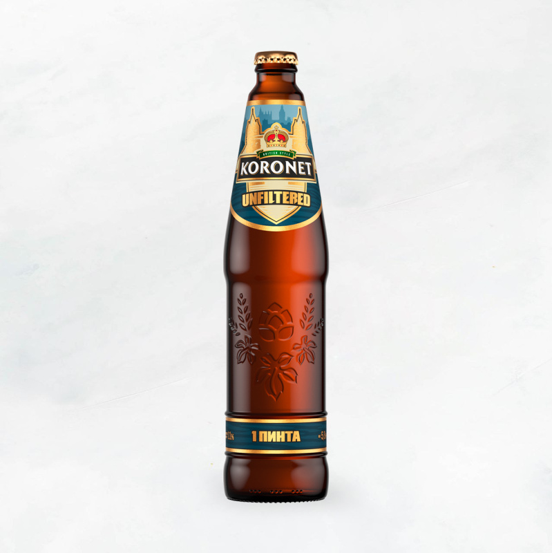 Пиво Коронет Unfiltered (0.568) Лидское