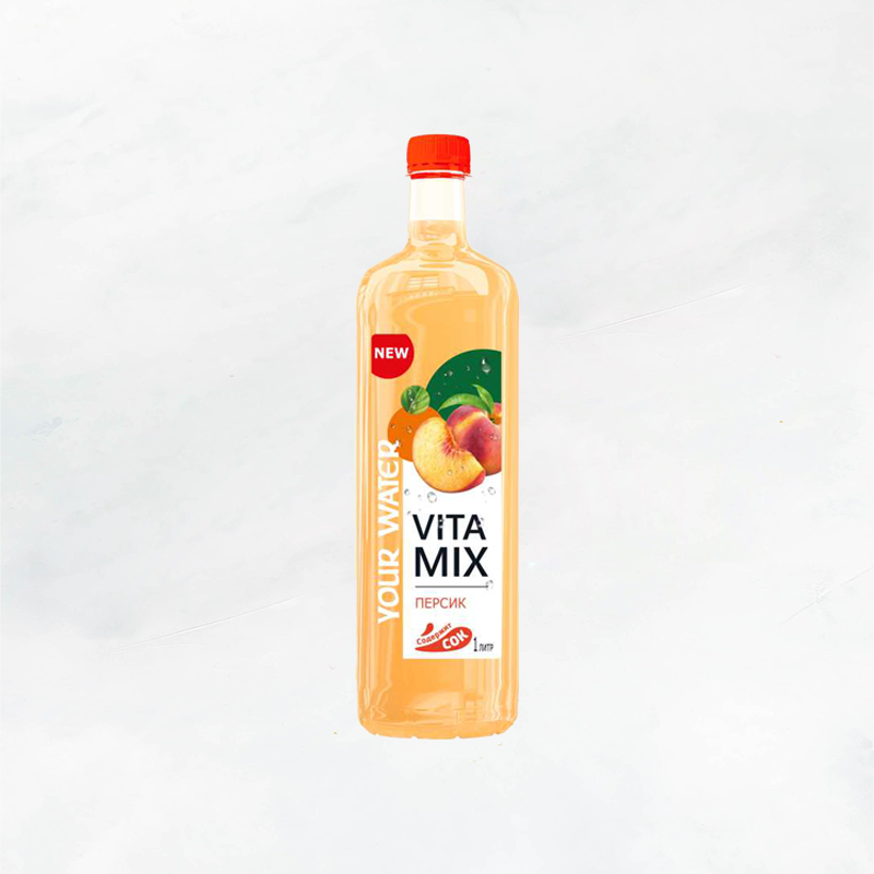 Н-к VitaMix с соком Персик "YW" негаз.1л