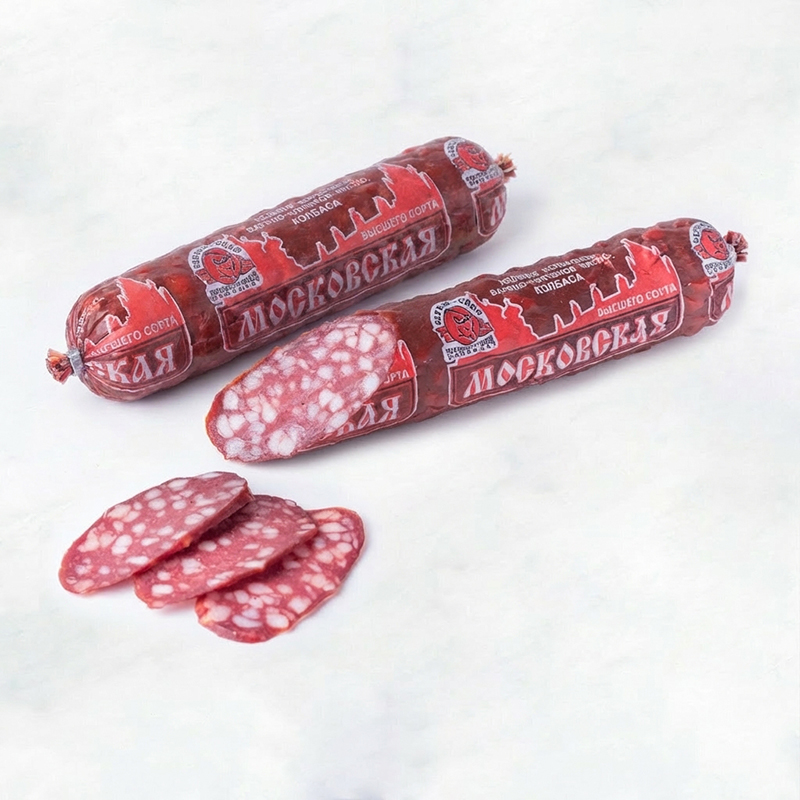 Колбаса в/к Московская в/с газ Березовский МКК