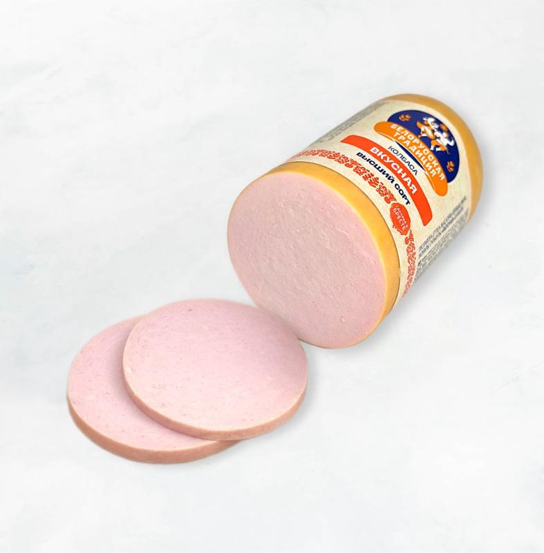 Колбаса вар. Вкусная в/с белкозин Белорусские традиции