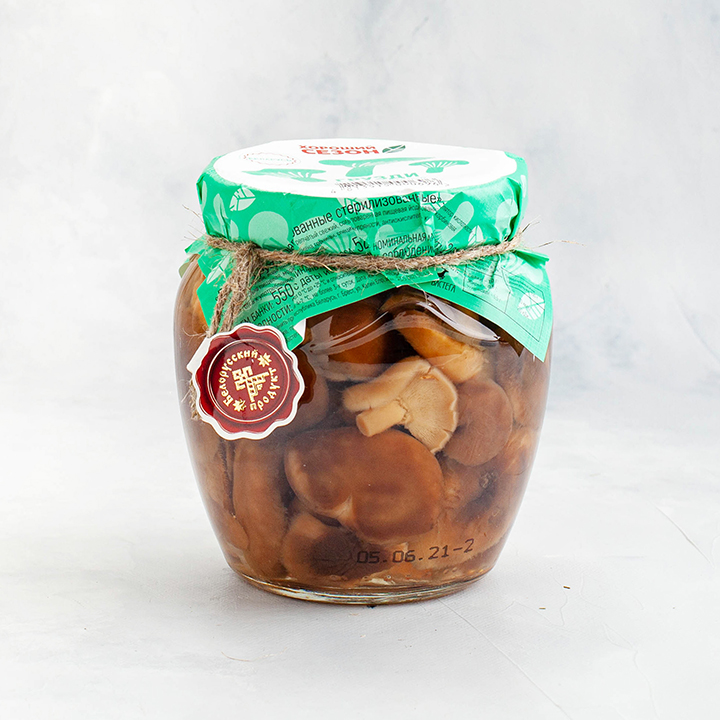 Грибы Грузди марин. стерил. ст/б 580 мл /12 шт Хороший Сезон