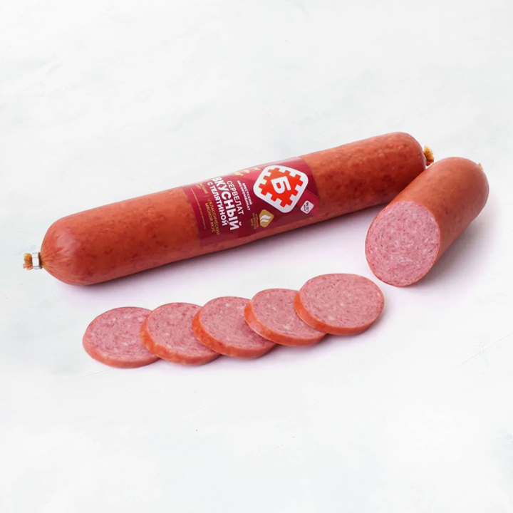 Колбаса в/к Сервелат Вкусный с телятиной в/с инд.уп. газ Брестский МК