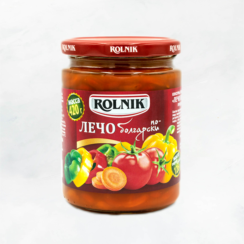 Лечо по-Болгарски 420г РБ Рольник 