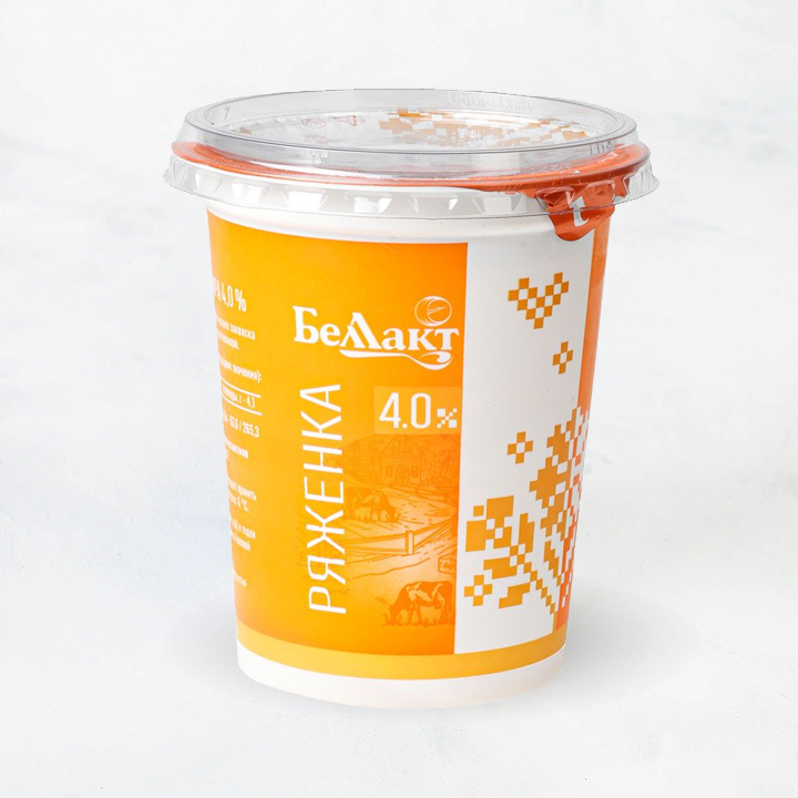 Ряженка 4% ст 380г Беллакт