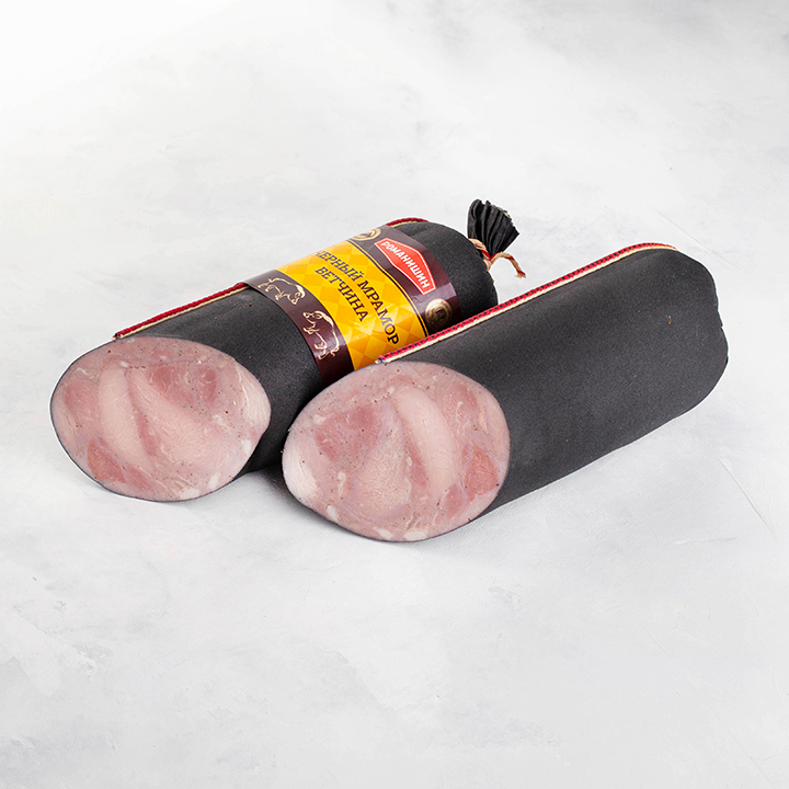 Ветчина Черный мрамор колбасное изд вар. т.о. вак Романишин Смоленск