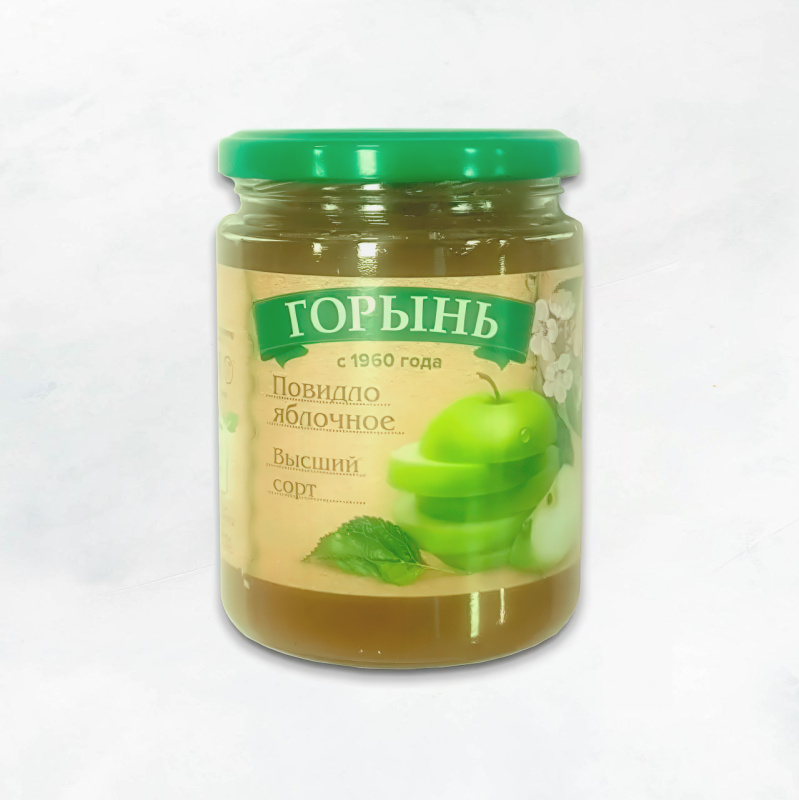 Повидло яблочное 420мл/500г РБ Рольник