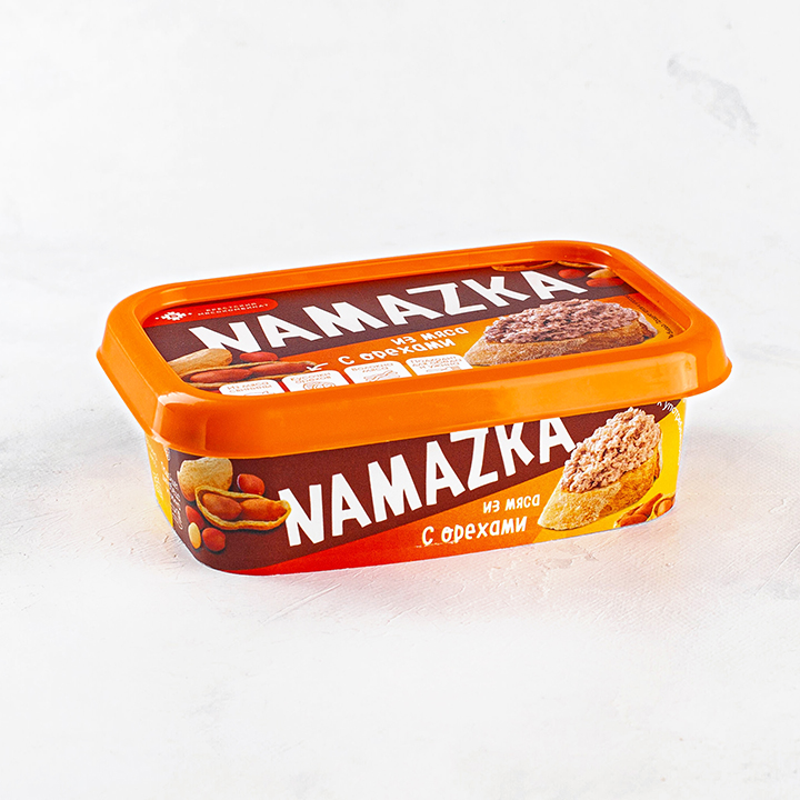 Намазка с орехами изд мясо-раст вар. 150г Брестский МК