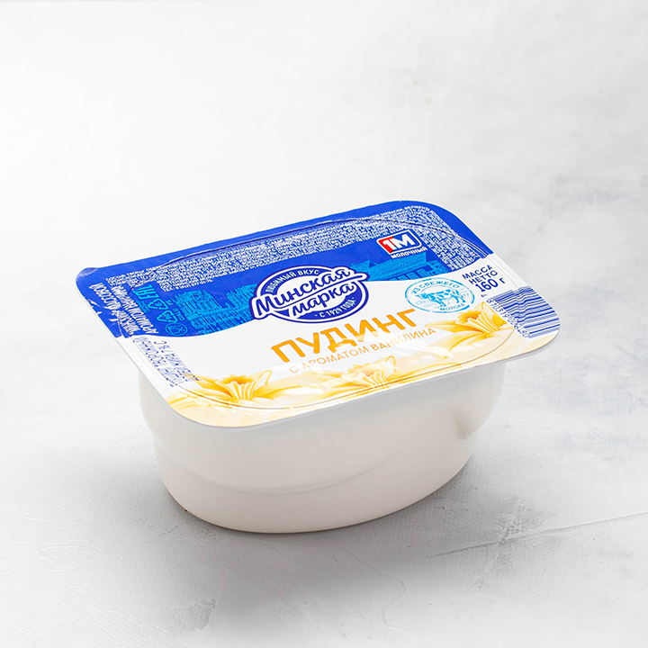 Пудинг с ванилином 7% 160г Минский1