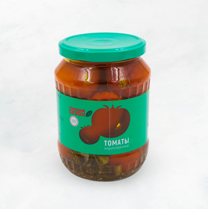 Томаты маринованные стерил. ст/б 720 мл /8 шт  Хороший сезон