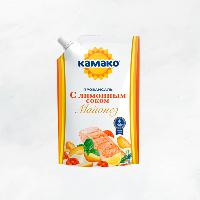 Майонез "Провансаль с лимонным соком" 400мл 50% КАМАКО