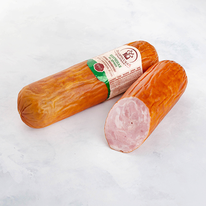 Колбаса п/к Копченая на дровах в/с вак Белорусские традиции