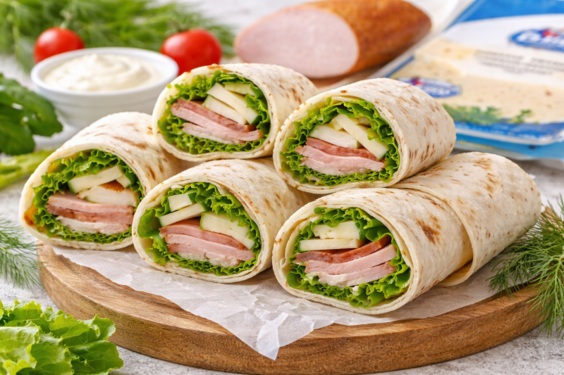 Лаваш-ролл с карбонадом