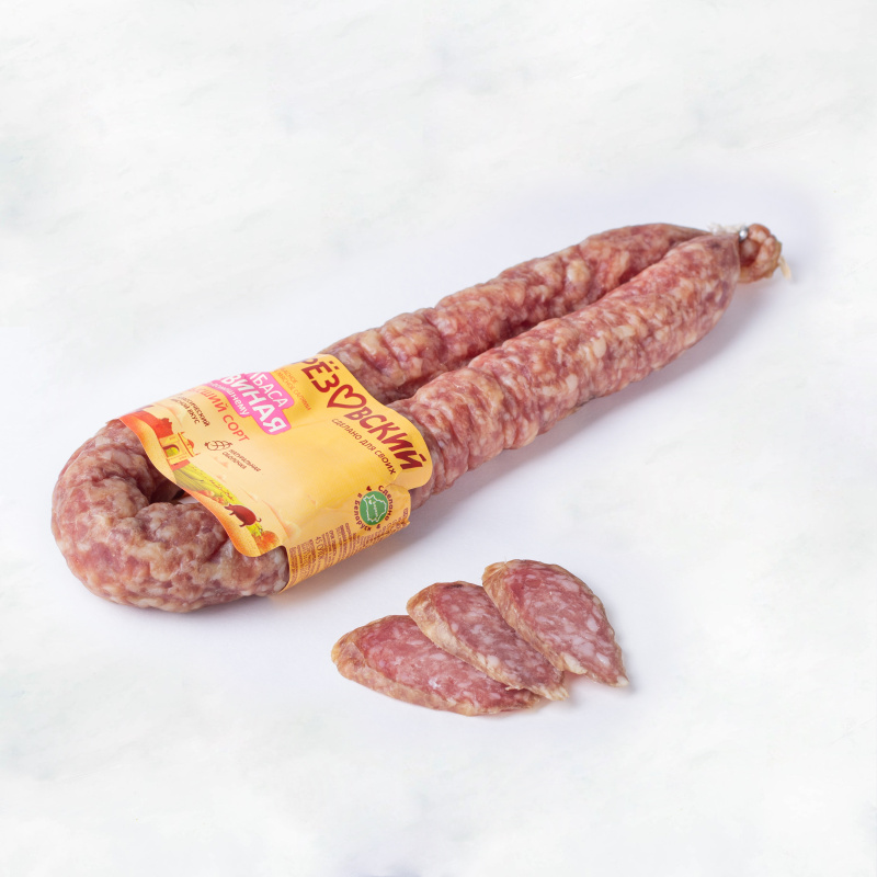 с/в Свиная по домашнему колбаса в/с газ Березовский МКК