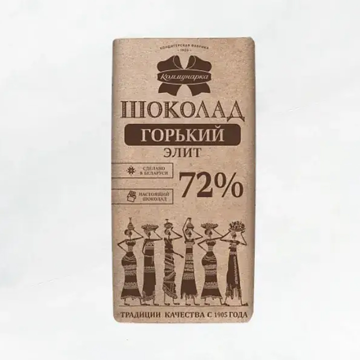 Шоколад горький элит крафт 75г 1/20 Коммунарка