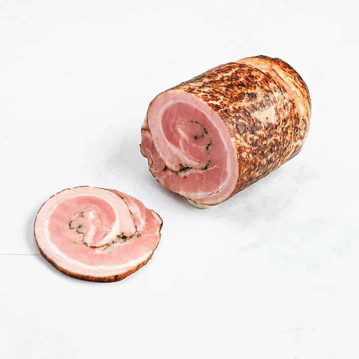 Панчетта мясной продукт из свинины вар. вак Романишин Смоленск