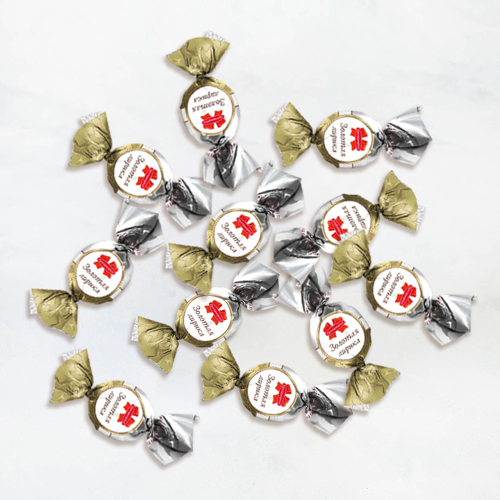 Конфеты Золотая лирика глазированные Коммунарка