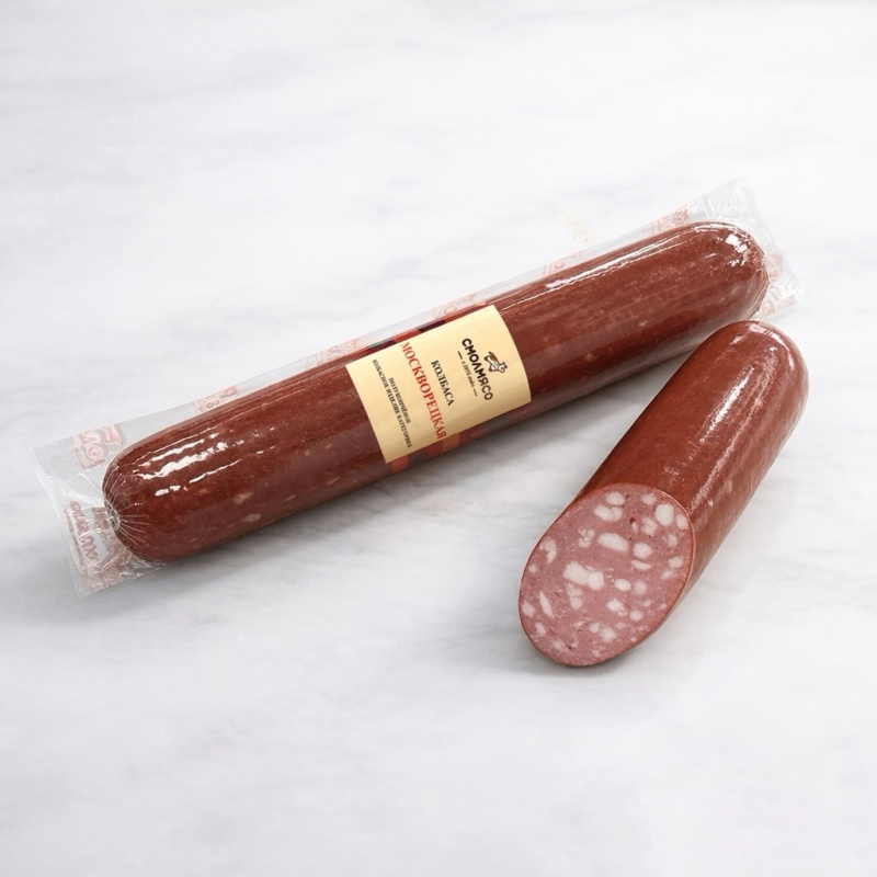 Колбаса п/к Москворецкая ТМ Смолмясо