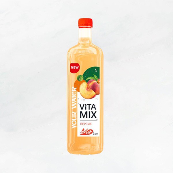 Н-к VitaMix с соком Персик "YW" негаз.1л
