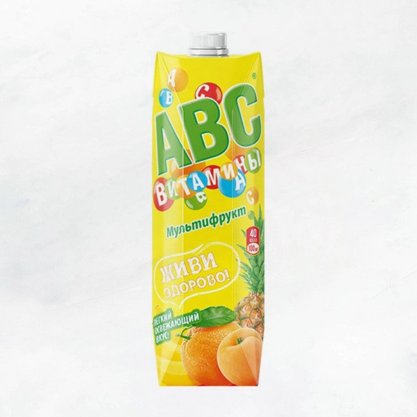 Нектар 1,0 Мультифруктовый с мяк."Будь здоров" призма АВС
