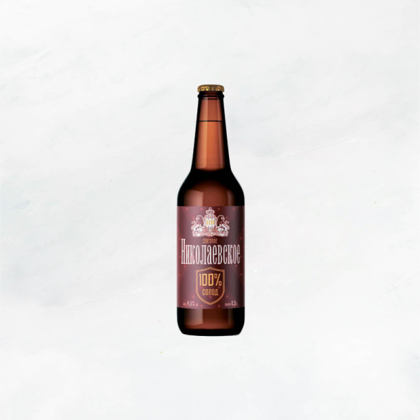 Пиво Николаевское светлое 0,5л Двинский Бровар