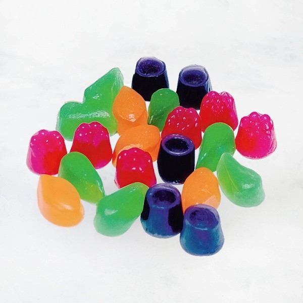 Мармелад Сладкая полянка желейный весовой Красный пищевик