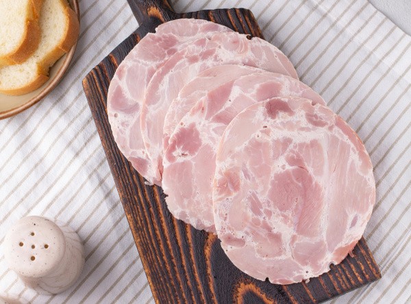 Ветчина Белый мрамор колбасное изд вар. т.о. газ Романишин Смоленск