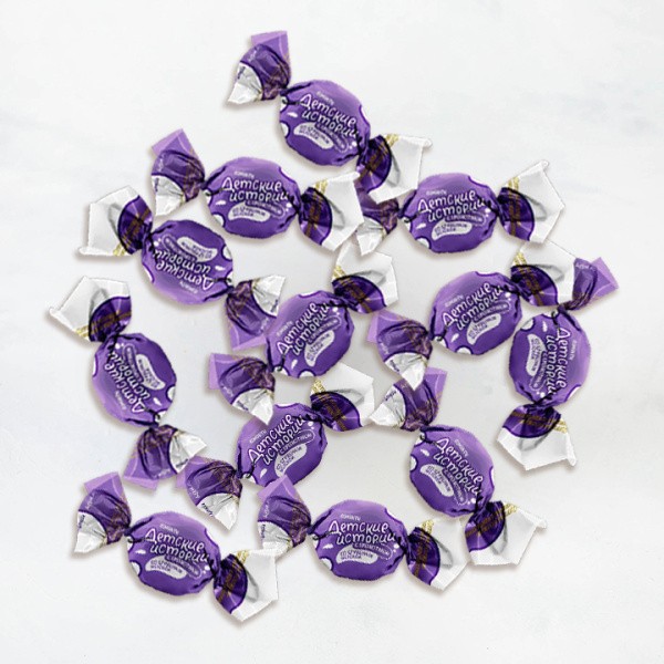 Конфеты Детские истории сгущенка и пребиотик Коммунарка