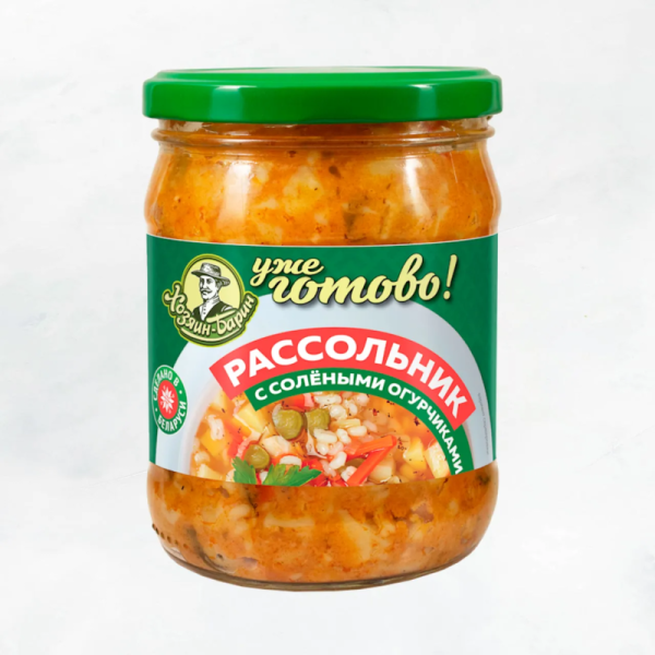 Рассольник ст/б 460г/12 шт Быховский КЗ