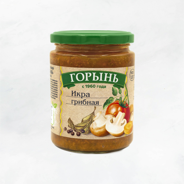 Икра Грибная 420мл/430г РБ Горынь