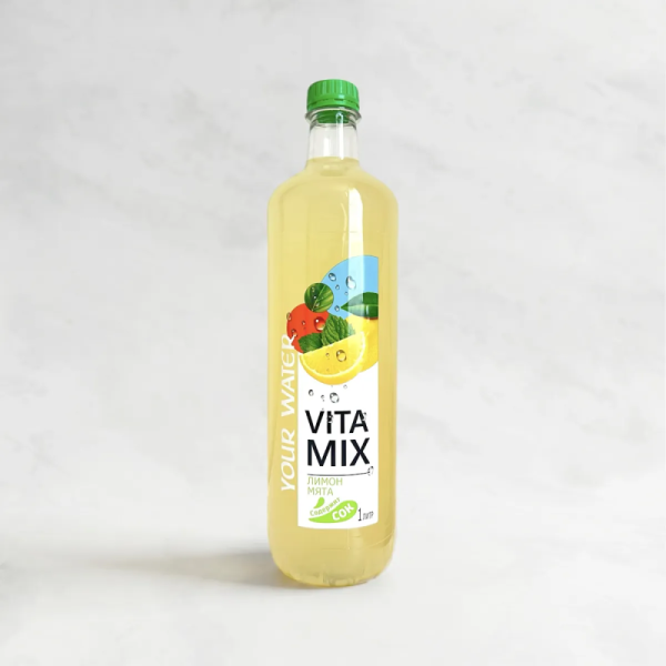 Н-к VitaMix вкус лимона и мяты "YW" негаз.1л